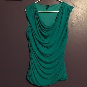 Maurices large teal top